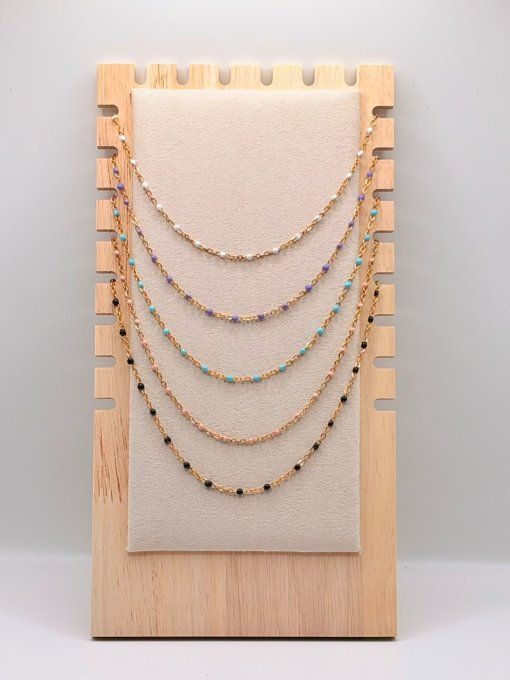 Collier rivières de couleurs dans ma vie
