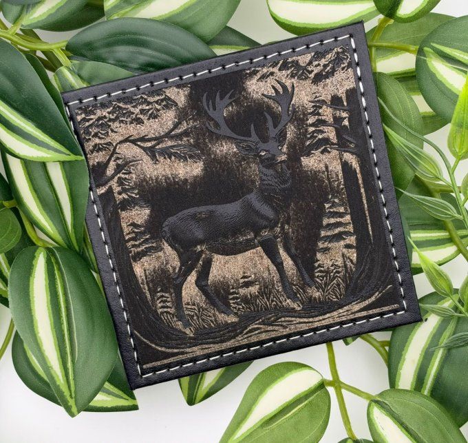 Dessous de verre cerf