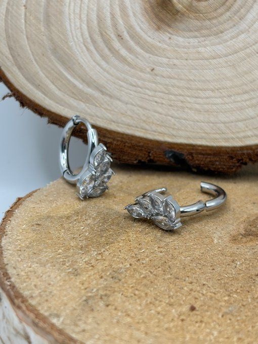 Boucles oreilles ailes de fées